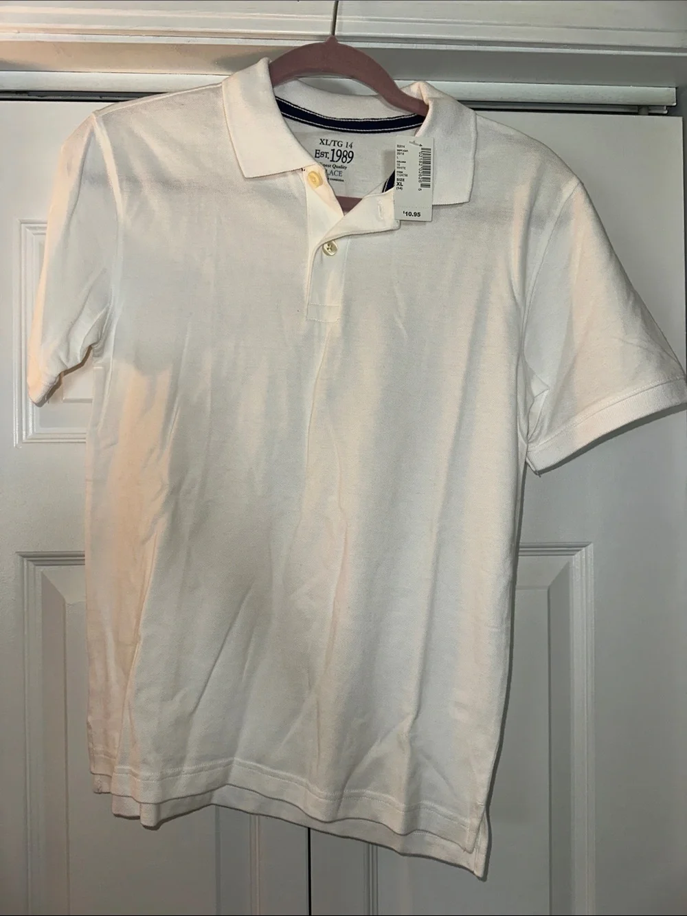 The Children's Place Navy and White Polos